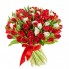 White-Red Tulips